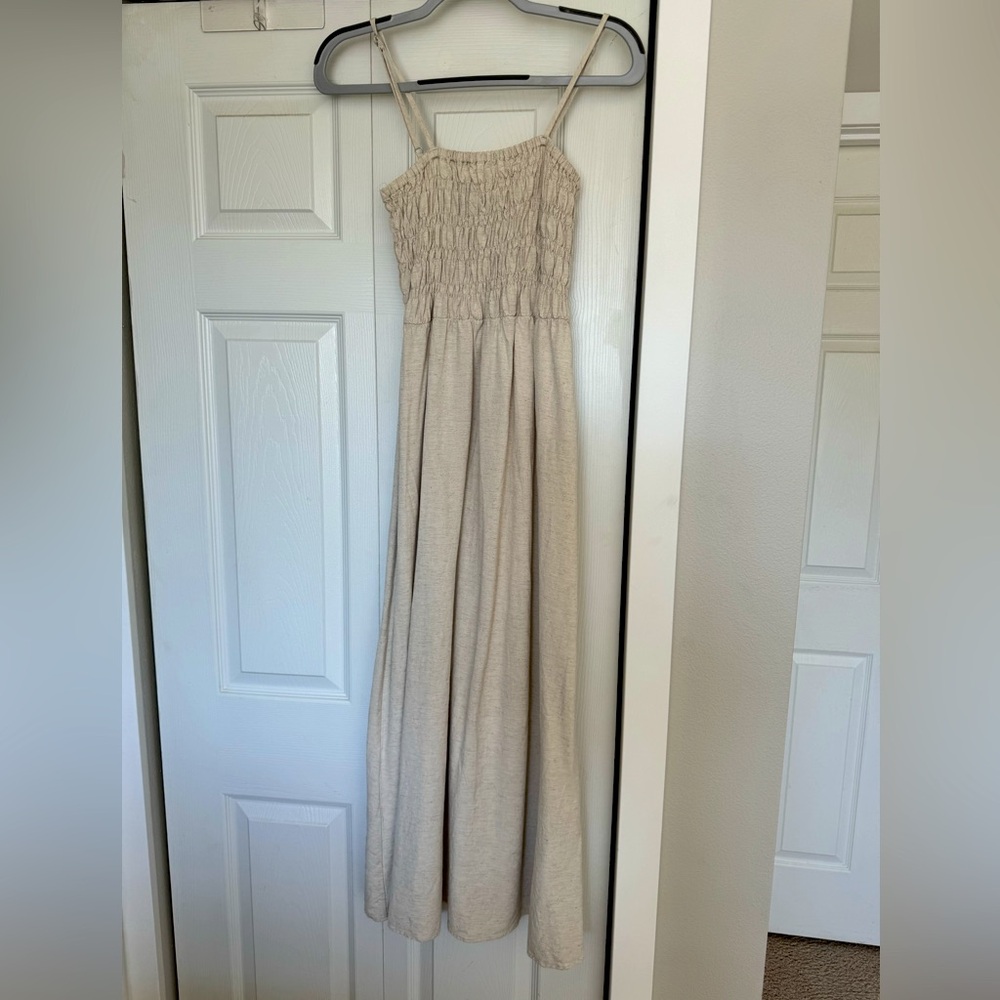 Linen Midi dress